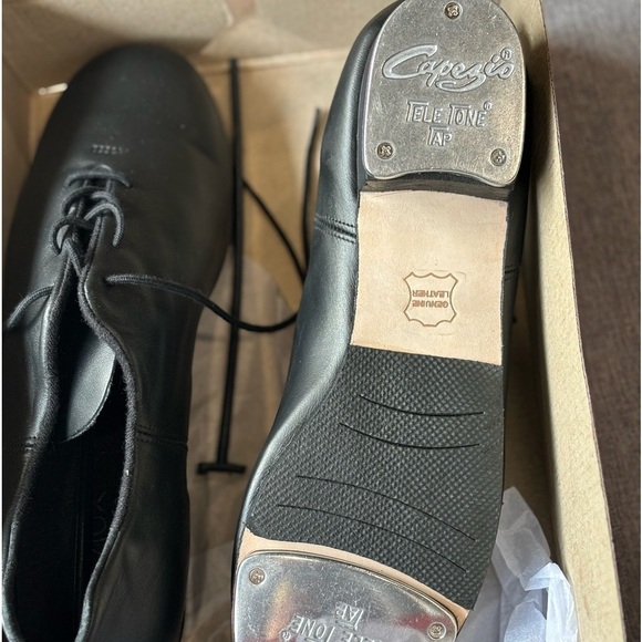Capezio Lightweight Cadence Tap Shoe CG19, Size: 14 Wide - Picture 4 of 8